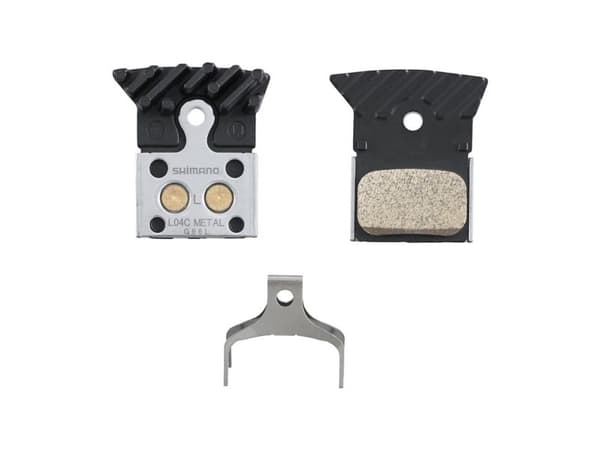 Shimano WP-IBPL04CMFA, Bremsekloss, Sort, Rustfritt stål