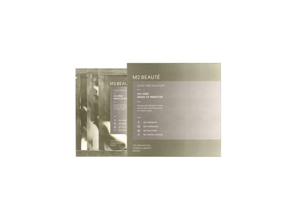 M2 Beaut Ultra Pure Solutions makeup remover wipes 7 st.