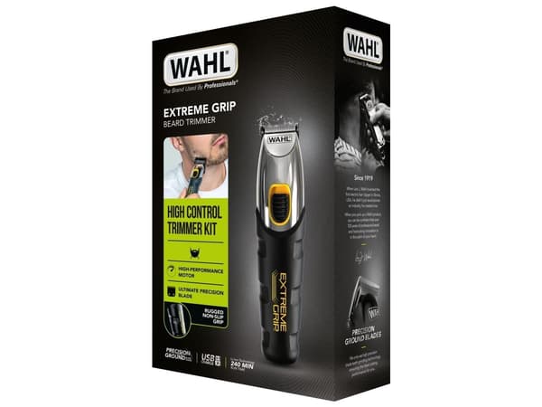 Wahl Extreme Grip, AC / batteri, Sort, Rustfritt stål