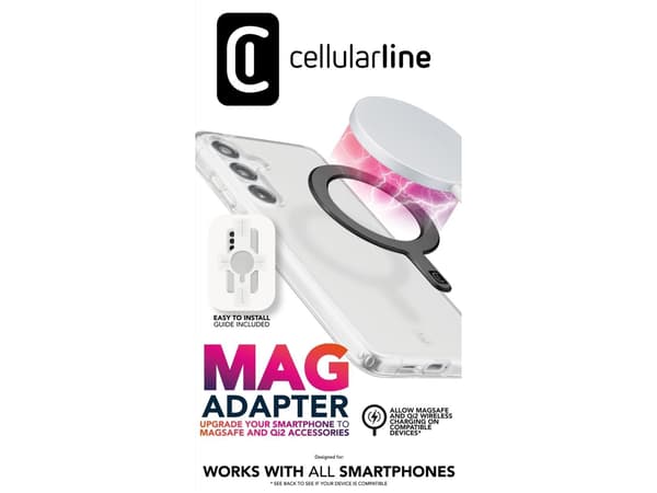 Cellular Line MAG-adapterring, svart