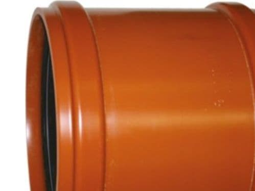 Uponor 250 mm PVC avloppsskjutmuff