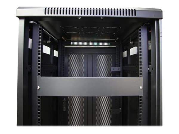 Startech 2U Blanking Panel - Steel Rack Mount Filler Panel - for 19in Server Rack Enclosure or Cabinet - Black Rack Panel (BLANKB2) - Tomt panel - ...