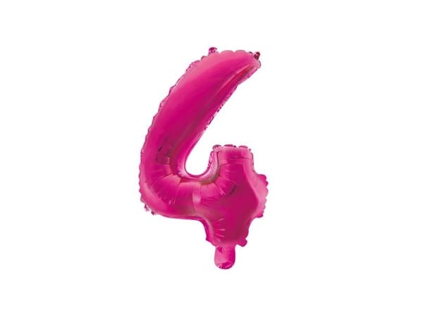 Folio ilmapallo 4 vaaleanpunainen, 41 cm