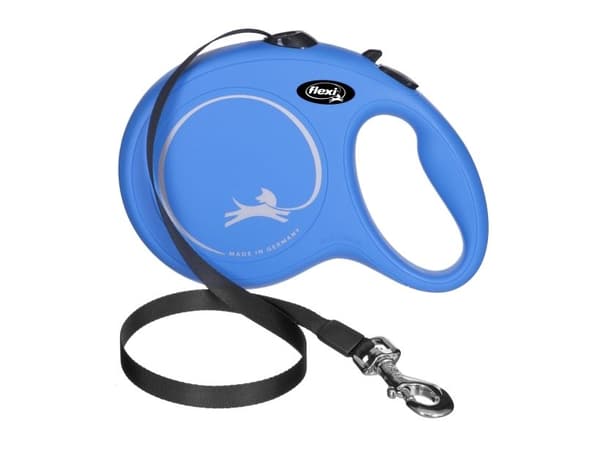 Flexi New Classic Flexibelt hundkoppel 8 m