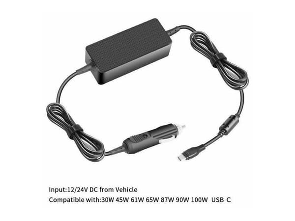 CoreParts - Bilstrømadapter - 100 watt - 5 A - PD 3.0 (USB-C)