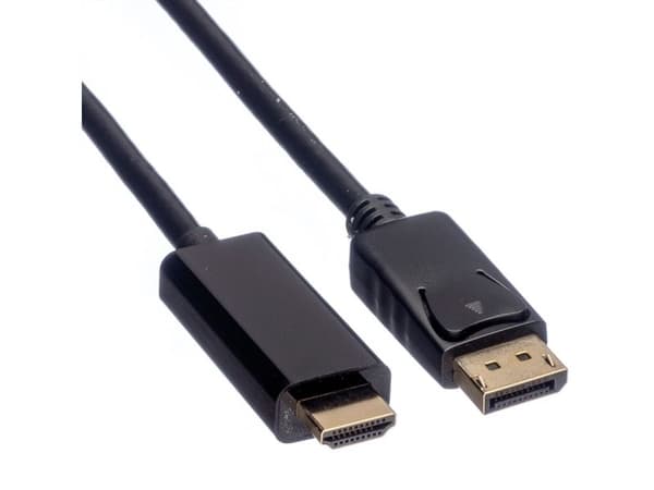 ROLINE 11.04.5786, 2 m, DisplayPort, Hanstik, Hanstik, suora