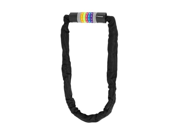 Wozinsky WZR-K1 Chain Bike Lock for 100 cm Code - Black