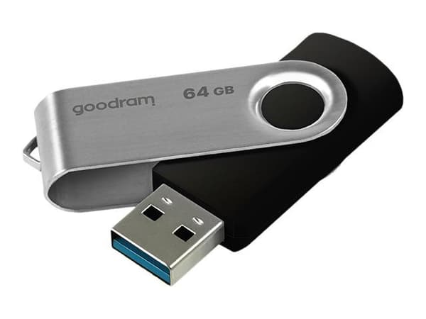 GOODRAM UTS3 - USB flashdrive - 64 GB - USB 3.1 - sort