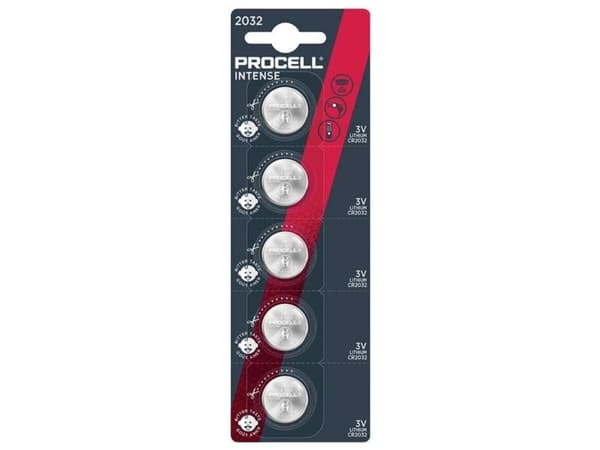 Duracell Procell CR2032 Intense litiumbatteri 5-pk