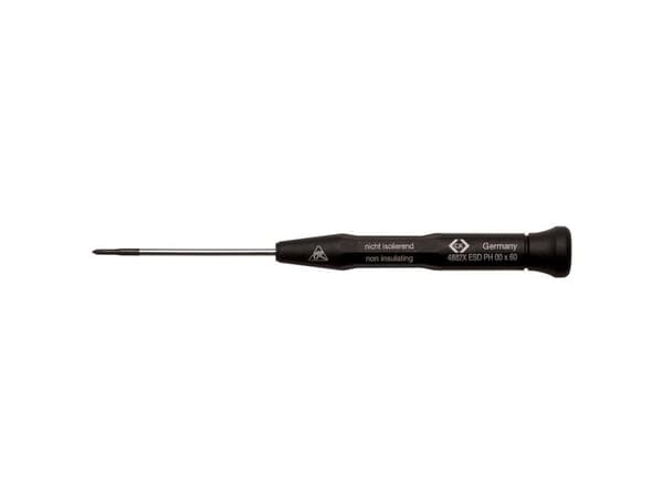 C.K Tools Phillips skrutrekker PH1, 80 mm (ESD) T4882X1