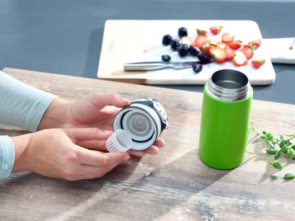 Leifheit 03249, Sort, Grønn, Rustfritt stål, Rustfritt stål, Polypropylen (PP), Kaffe, Juice/ Saft, Te, 6 timer