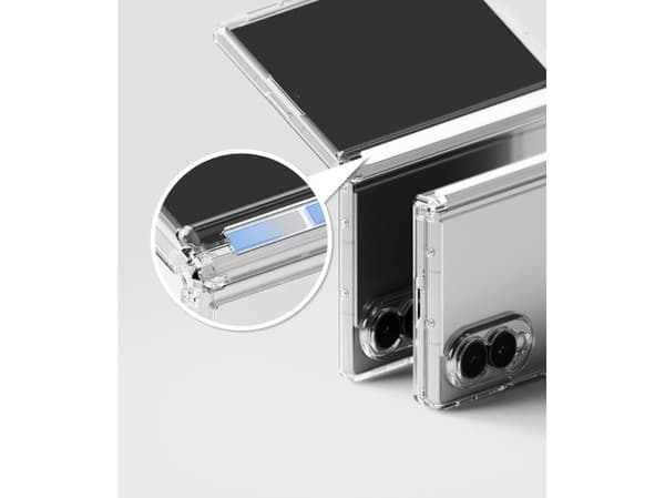 RINGKE FUSION FLAP GALAXY Z FOLD 8 CLEAR