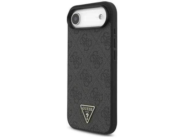 Guess 4G Strap Triangle Logo MagSafe Case for iPhone 17 Air - Black