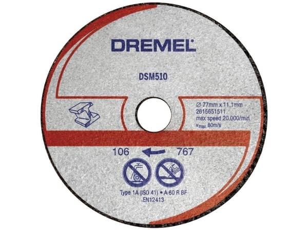 Dremel KAPSKIVE DSM510 METALLI TIL DSM20