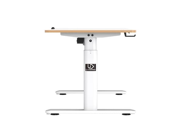 Ultradesk Pulsar, Rett, Rektangulær form, MDF, Stål, Spilling, Hvit