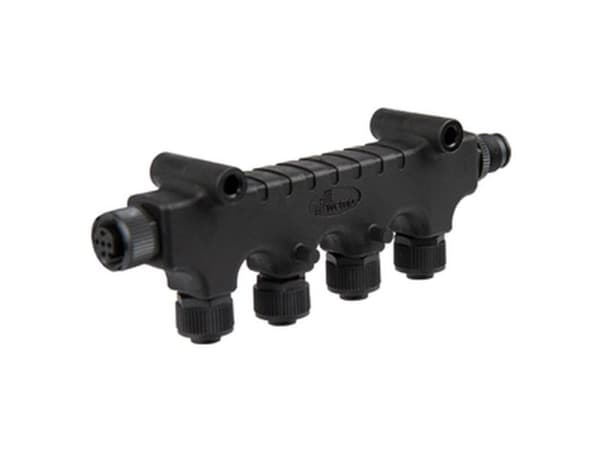 Wema NMEA2000 Micro T-kontakt multiport, 4 porter