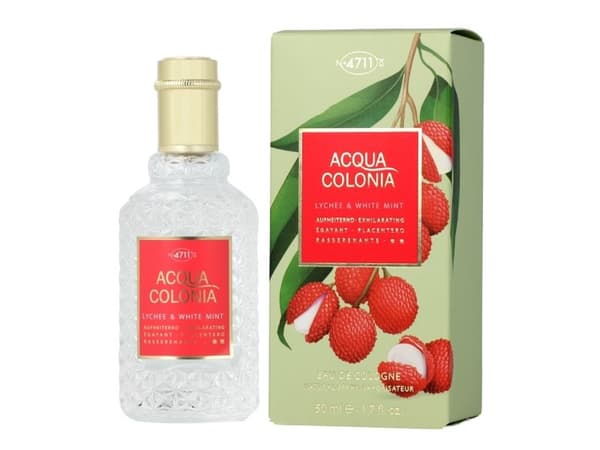 4711 Eau Cologne Lychee &amp; White Mint edc 50ml