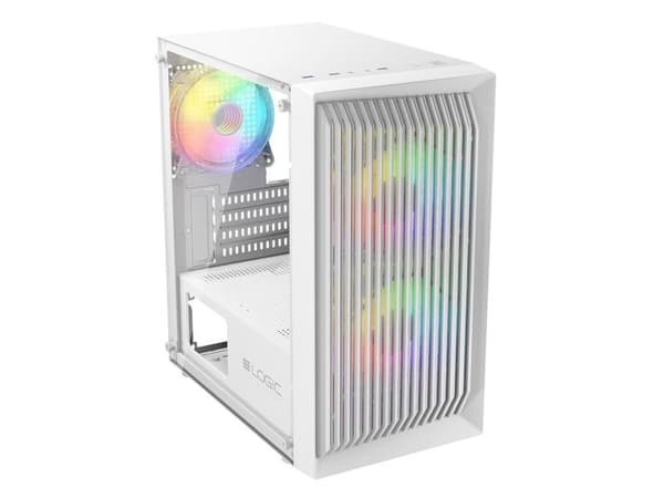 LOGIC ATOS ARGB Mini USB 3.0-kabinet Hvid