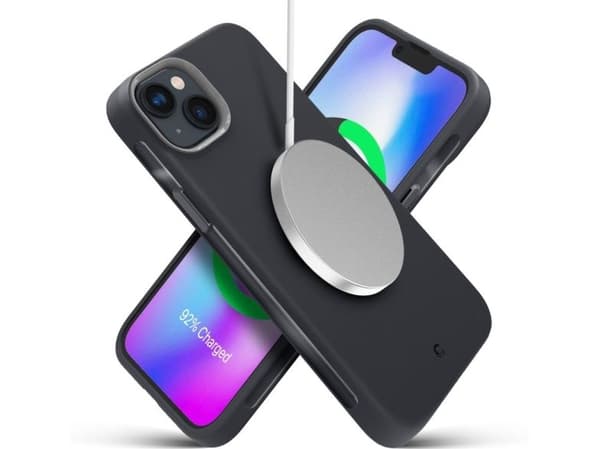 Spigen ACS04943, Mobilskal, Apple, iPhone 14 Plus, 17 cm (6.7"), Grå