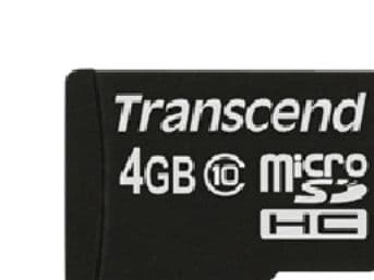 Transcend Premium - Flashminnekort - 4 GB - Class 10 - 133x - microSDHC