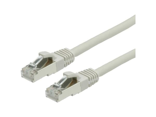 VALUE S/FTP Patch Cord Cat.6, halogen-free, grey, 3 m, Grå