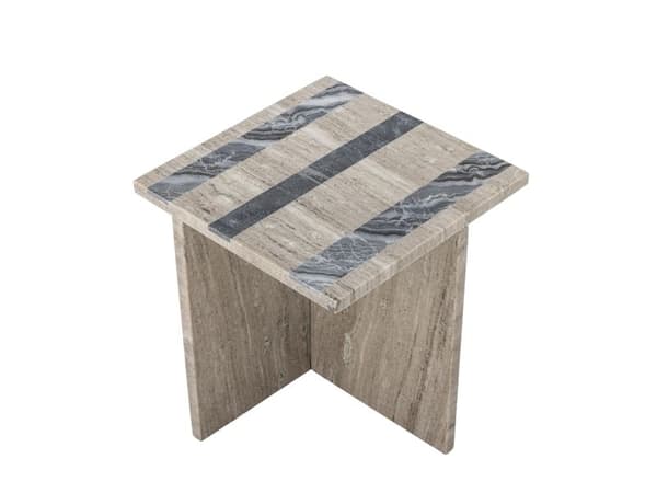 BLOOMINGVILLE Clea sidebord - brun - marmor