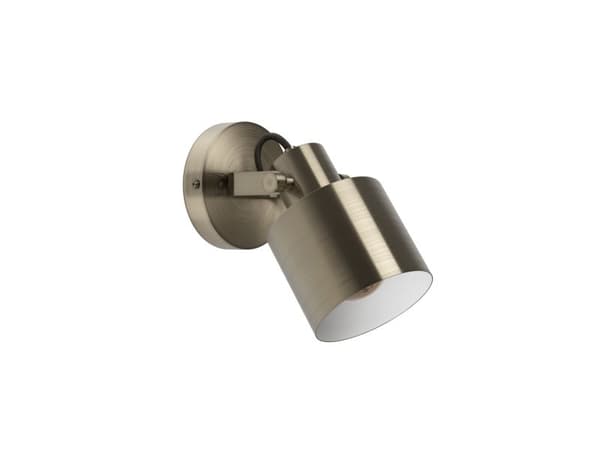 EGLO SOUTHERY vägglampa E27 gräddeguld/vit