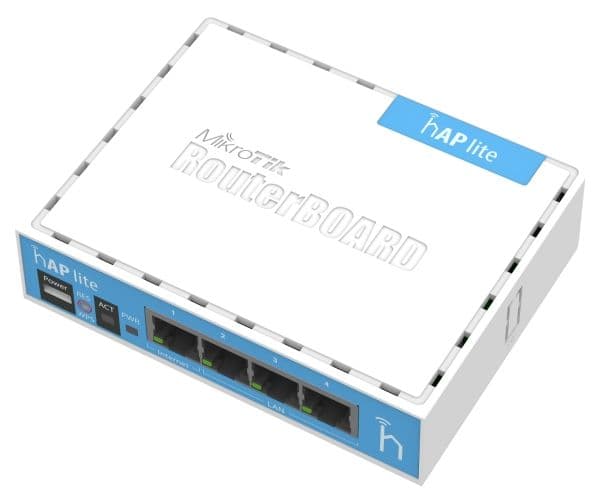 Mikrotik hAP lite Valkoinen