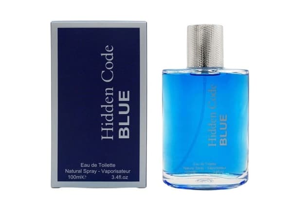 Fine Perfumery Hidden Code Blue Eau de Toilette för män, 100 ml