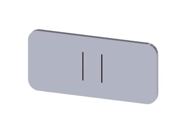 Siemens 3SU1900-0AC81-0QC0 märkskylt 10 st 3SU19000AC810QC0