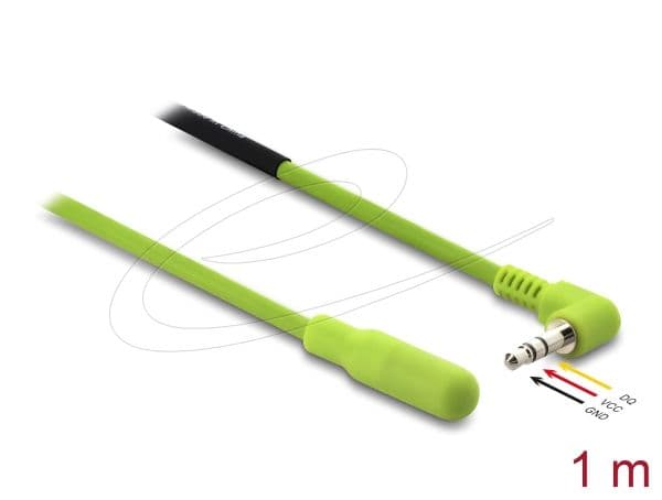 Delock - Temperatursensor - grön - 1 m