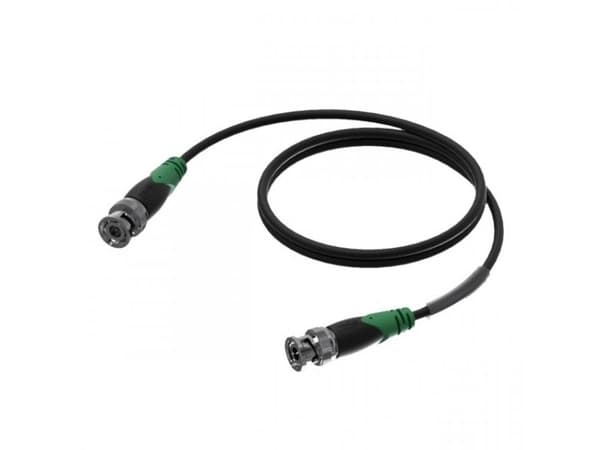 PROCAB CLV156/3, 3 m, BNC, BNC, BNC, Musta, Vihreä