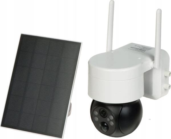 Solcelle IP-kamera med PIR-sensor, utendørs