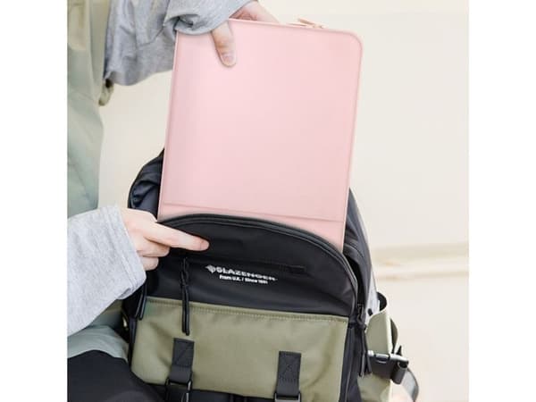 Tech-Protect neopren laptopväska 14" - rosa