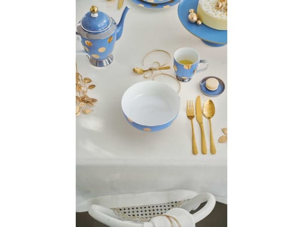 PIP Studio Set/2 Bowls Dot Blue 20cm