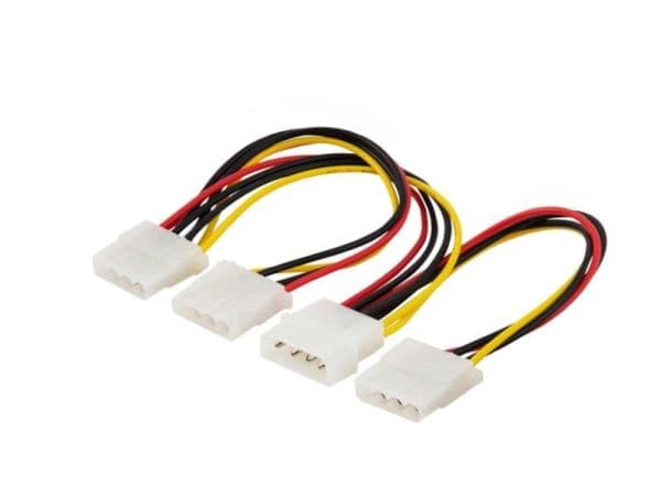 Savio Molex - Molex x3, 0,18m, monivärinen (SAVIO AK-16)