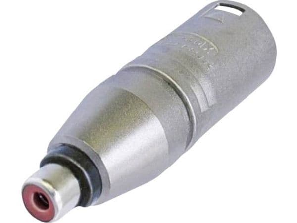 Neutrik NTR-NA2MPMF, XLR, RCA, Sølv