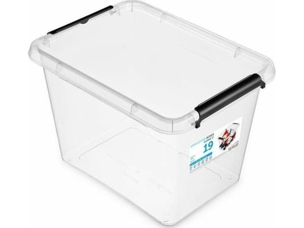 ORPLAST oppbevaringsboks rektangulær 19 l Simple Box 1532
