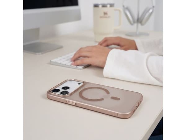 Tech-Protect MagZero MagSafe case for iPhone 17 Pro / 18 Pro - brown matte