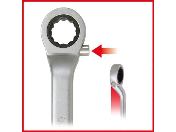 KS Tools ringnøkkel 520.1214 nøkkelvidde (metrisk) (kun del) 12 - 14 mm