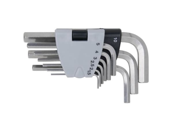 KS Tools 964.0320, 9 stykker, Rustfritt stål, DIN ISO 2936, 282 g