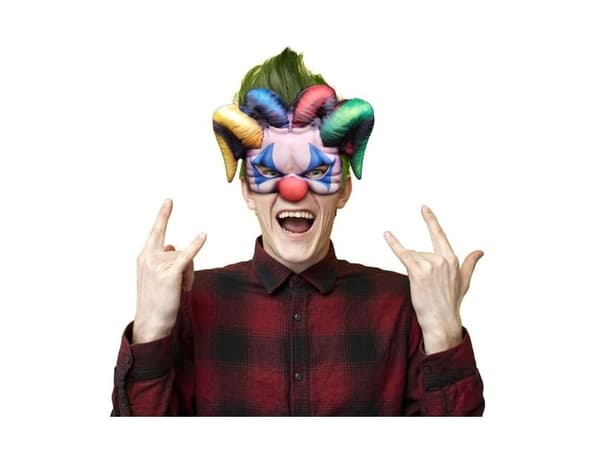 Ond klovn halvmaske