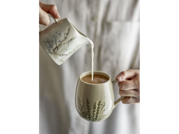 BLOOMINGVILLE Bea mugg, natur, stengods