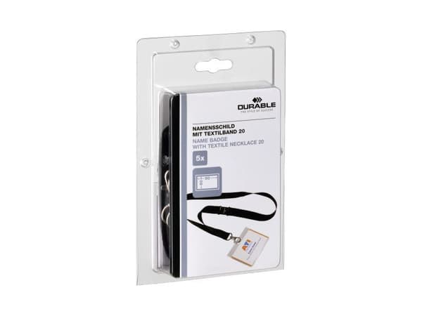Durable 860001, Musta, 5 kpl