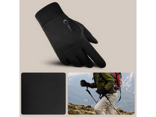 Tech-Protect WG01 hansker med touch-tips M - svart