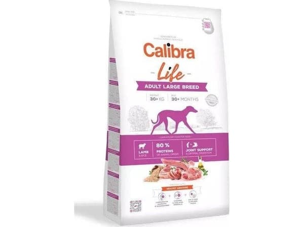 CALIBRA Dog Life Adult Large Breed Lamb - tørfoder til hunde - 12kg