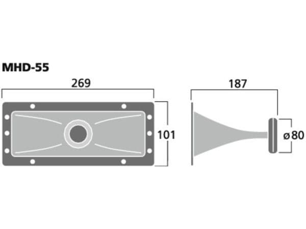 Monacor MHD-55