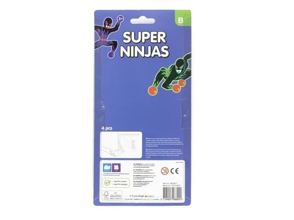 Impulse Toys Super Ninjas 4-pack