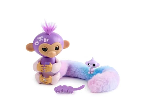 Wow Wee 64 cbd Fingerlings surprise monkey monkey soft tail