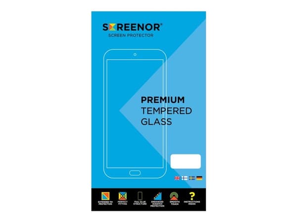 Screenor - Skjermbeskyttelse for mobiltelefon - glass - for Apple iPhone 13 Pro Max